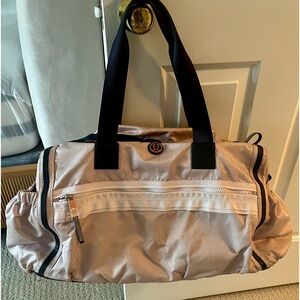 Light Pink  Lululemon  Gym/travel Bag